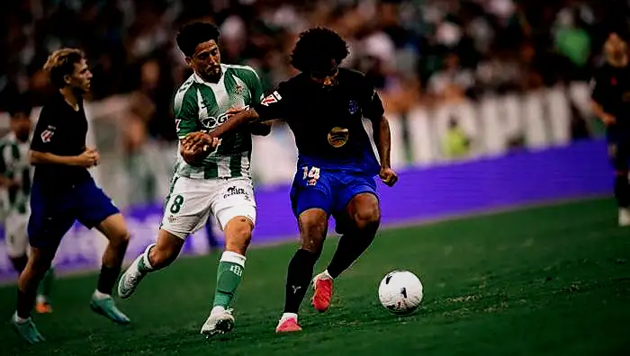Lamine Yamal'a kafa atıldı! Real Betis-Barcelona maçında kavga! Adeta gol yağmuru 2 lamine yamala kafa atildi real betis barcelona macinda kavga adeta gol yagmuru 0 c23EuE6s