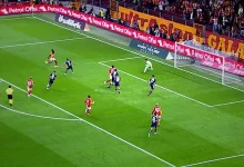 leao galatasaraydaki ilk golune cok yaklasti pvByqPp4