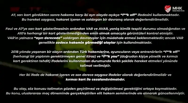 mhk yeni kurali acikladi cezasi kirmizi kart 0 8MSXiwXg