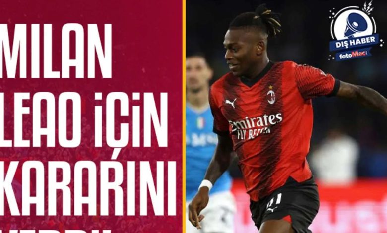 Milan, Rafael Leao için kararını verdi! 1 milan rafael leao icin kararini verdi Fgb6GegU