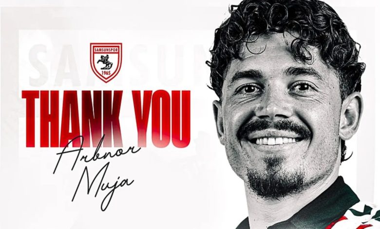 Samsunspor'da Arbnor Muja ile yollar ayrıldı! 2 samsunsporda arbnor muja ile yollar ayrildi wItDjacH