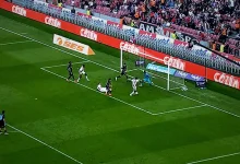 samsunsporda coulibalynin vurusunda top direge takildi OnYTEs96