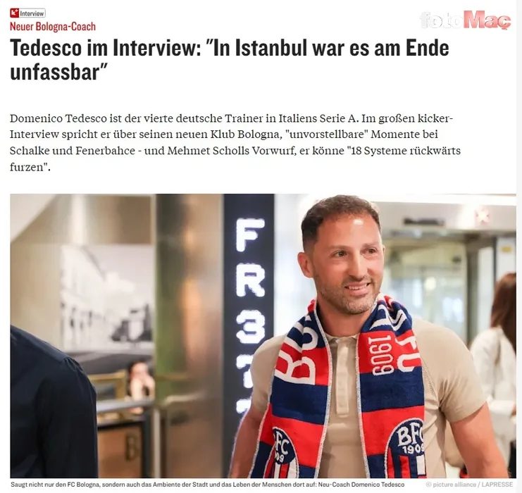Tedesco'dan flaş Fenerbahçe itirafı! "Sadece 8 aydı fakat..." 10 tedescodan flas fenerbahce itirafi sadece 8 aydi fakat 8 wDc5TqRb