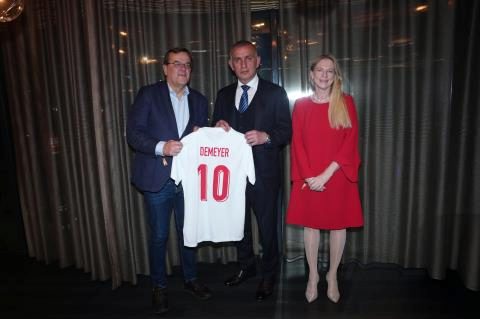 TFF Başkanı Hacıosmanoğlu, RBFA Başkanı Van Damme ile Bir Araya Geldi 7 tff baskani haciosmanoglu rbfa baskani van damme ile bir araya geldi 5 3w5UNCul