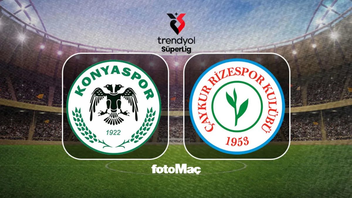 Tümosan Konyaspor-Çaykur Rizespor maçı ne vakit? Saat kaçta ve hangi kanalda? 8 tumosan konyaspor caykur rizespor maci ne vakit saat kacta ve hangi kanalda