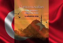 Türk bayraklı Cuma bildirileri 2026 | 13 Ağustos fotoğraflı, bayraklı cuma iletileri 19 turk bayrakli cuma bildirileri 2026 13 agustos fotografli bayrakli cuma iletileri pvqOd1tp