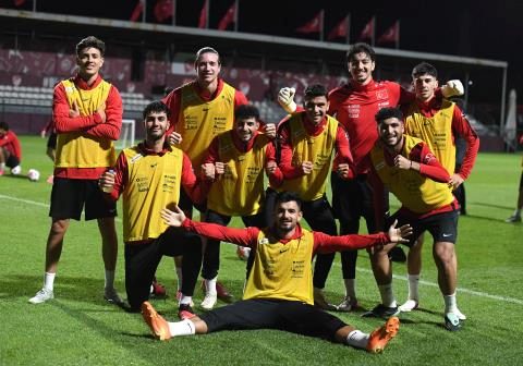Ümit Ulusal Ekibimiz, Macaristan Maçı Hazırlıklarına Riva'da Başladı 28 umit ulusal ekibimiz macaristan maci hazirliklarina rivada basladi 26 fMyhCSk5