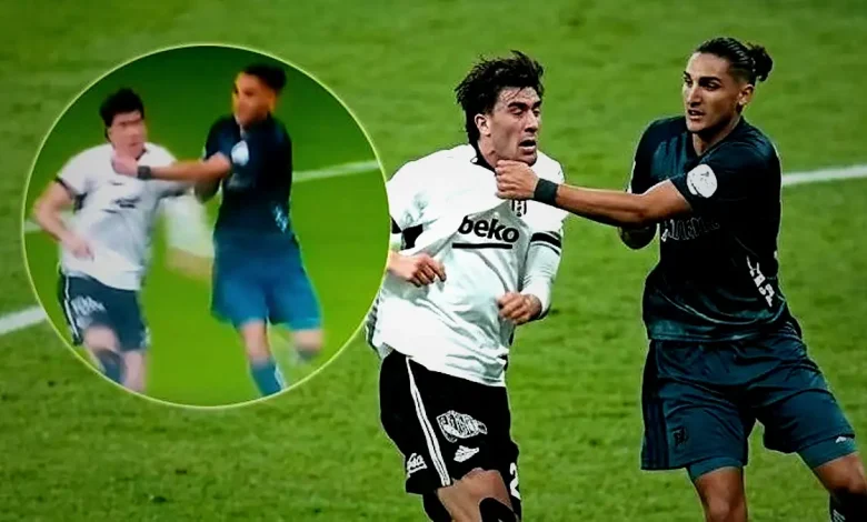 Vlahovic'e tokat; Beşiktaş kırmızı kart bekledi, VAR devam ettirdi 1 vlahovice tokat besiktas kirmizi kart bekledi var devam ettirdi N3HwBUuG